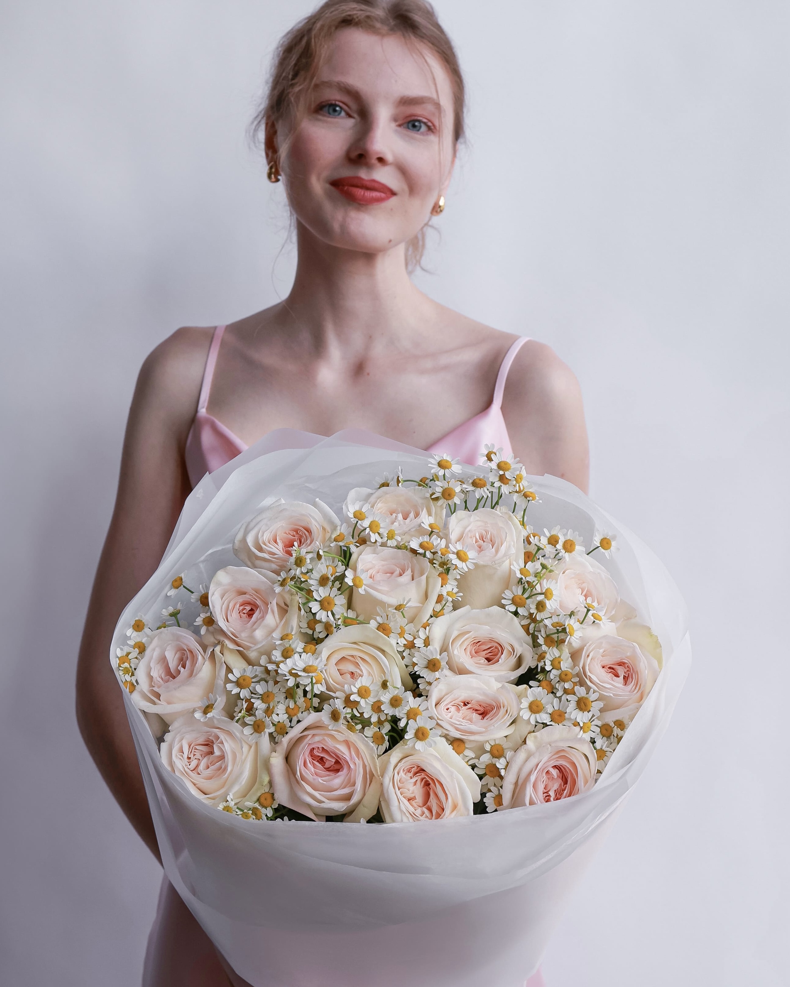 Дуобукеты: тренд на лаконичность — составляем стильные композиции в Москве