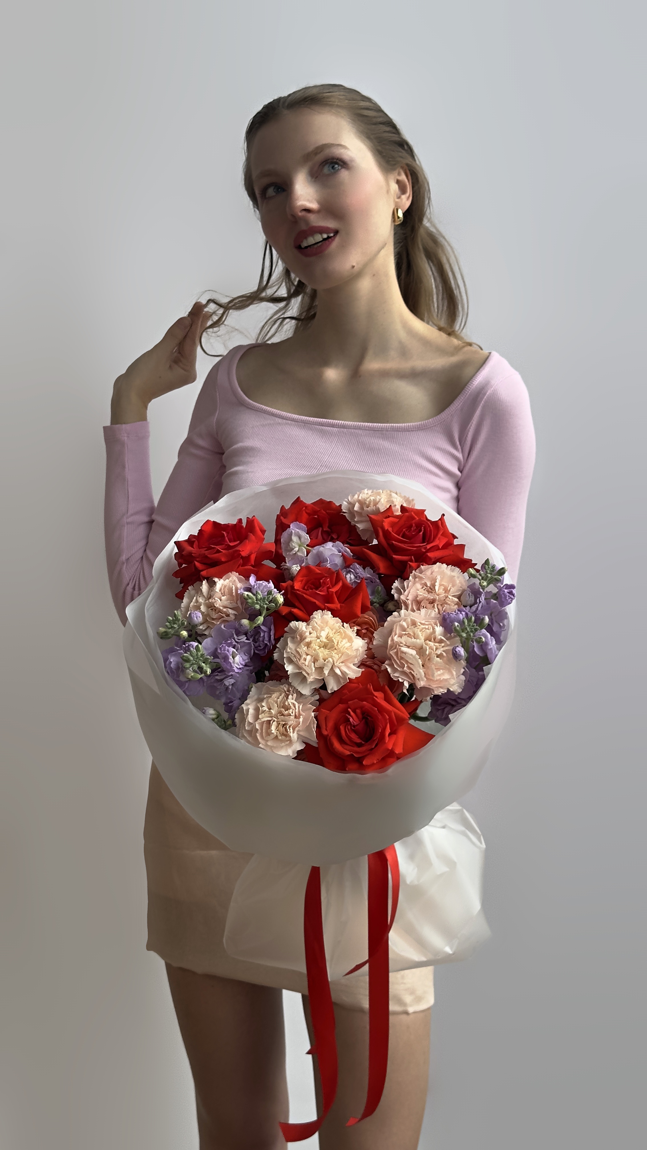 Какие цветы любят московские девушки